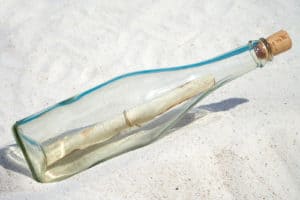 message in a bottle