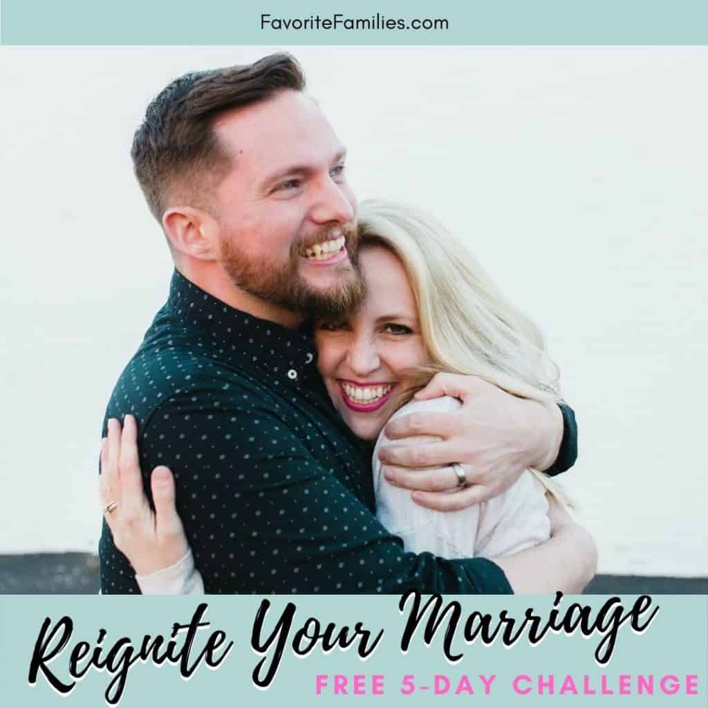 couple hugging with text overlay Reignite Your Marriage free 5-day challenge