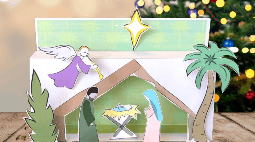 printable nativity scene